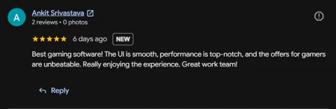 Google review screenshot from Ankit Srivastava, captured 16 October 2026